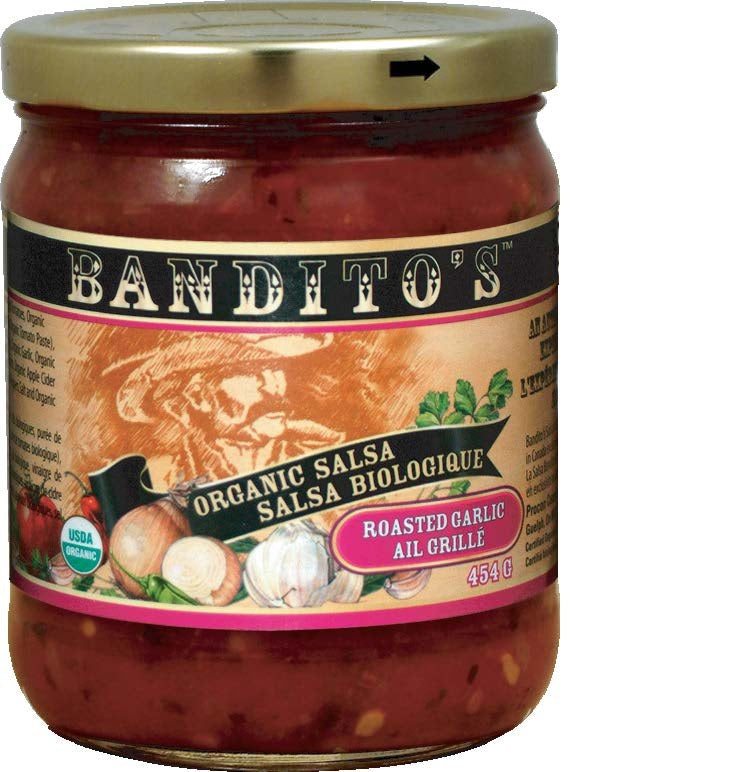 Bandito’s Roasted Garlic Salsa 454g