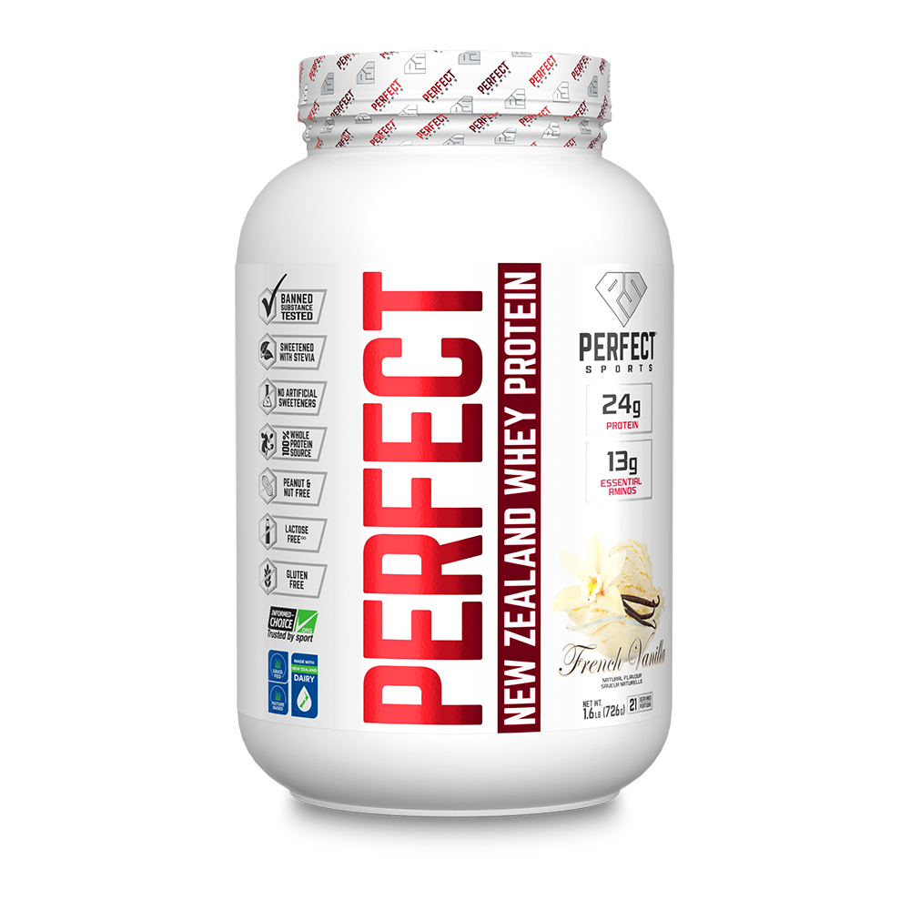Perfect Sports Perfect New Zealand Whey Protein French Vanilla 1.6lb