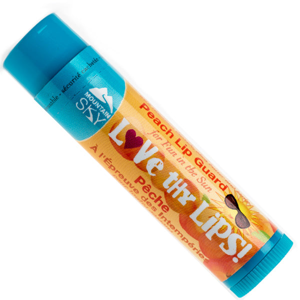 Mountain Sky Love Thy Lips Peach Lip Balm