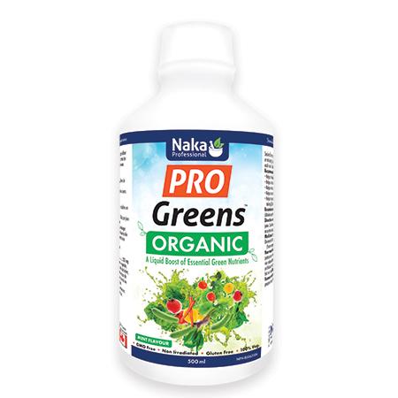 Naka Pro Organic Greens Formula 500ml