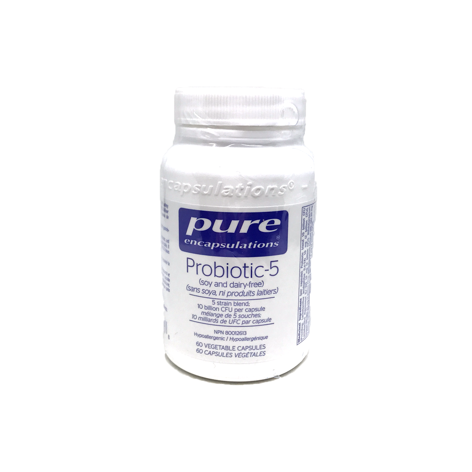 Pure Encapsulations Probiotic-5 60 Vegetarian Capsules