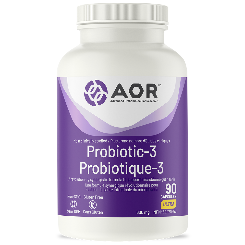 AOR Probiotic-3 90 Ultra Capsules