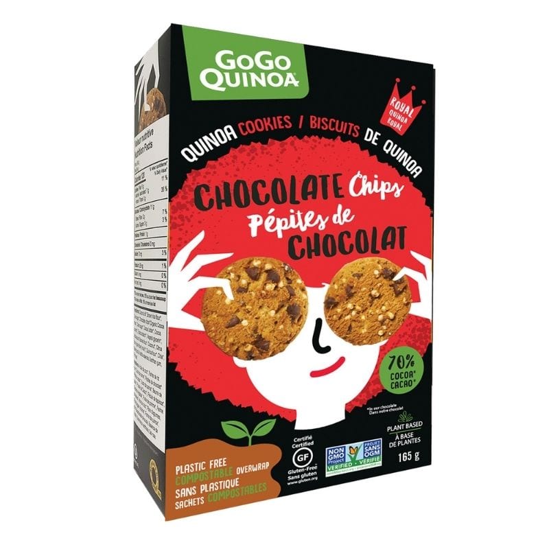 GoGo Quinoa Cookies Chocolate Chips 165g