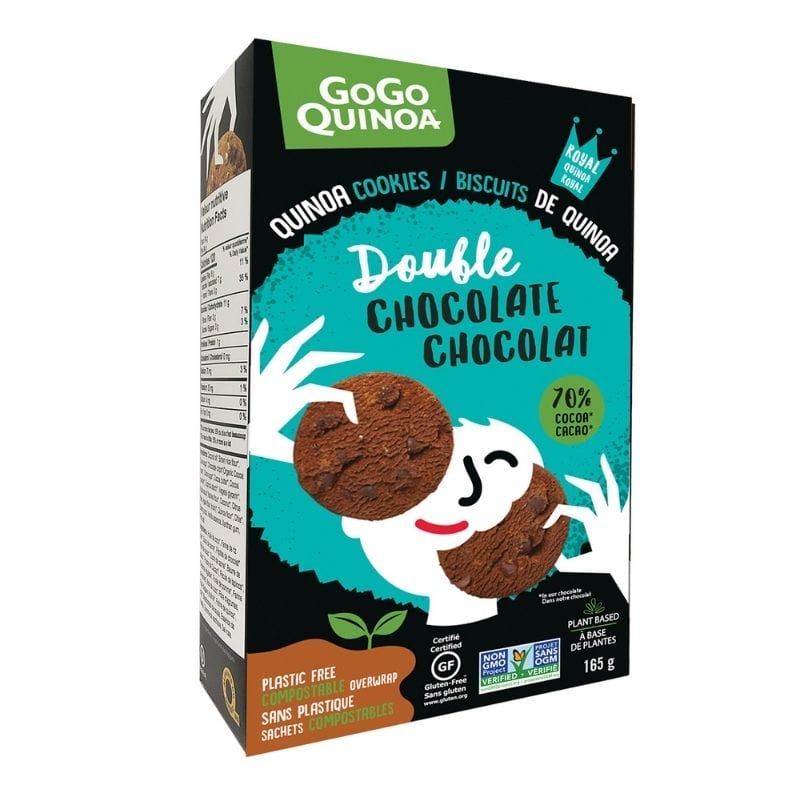 GoGo Quinoa Cookies Double Chocolate 198g