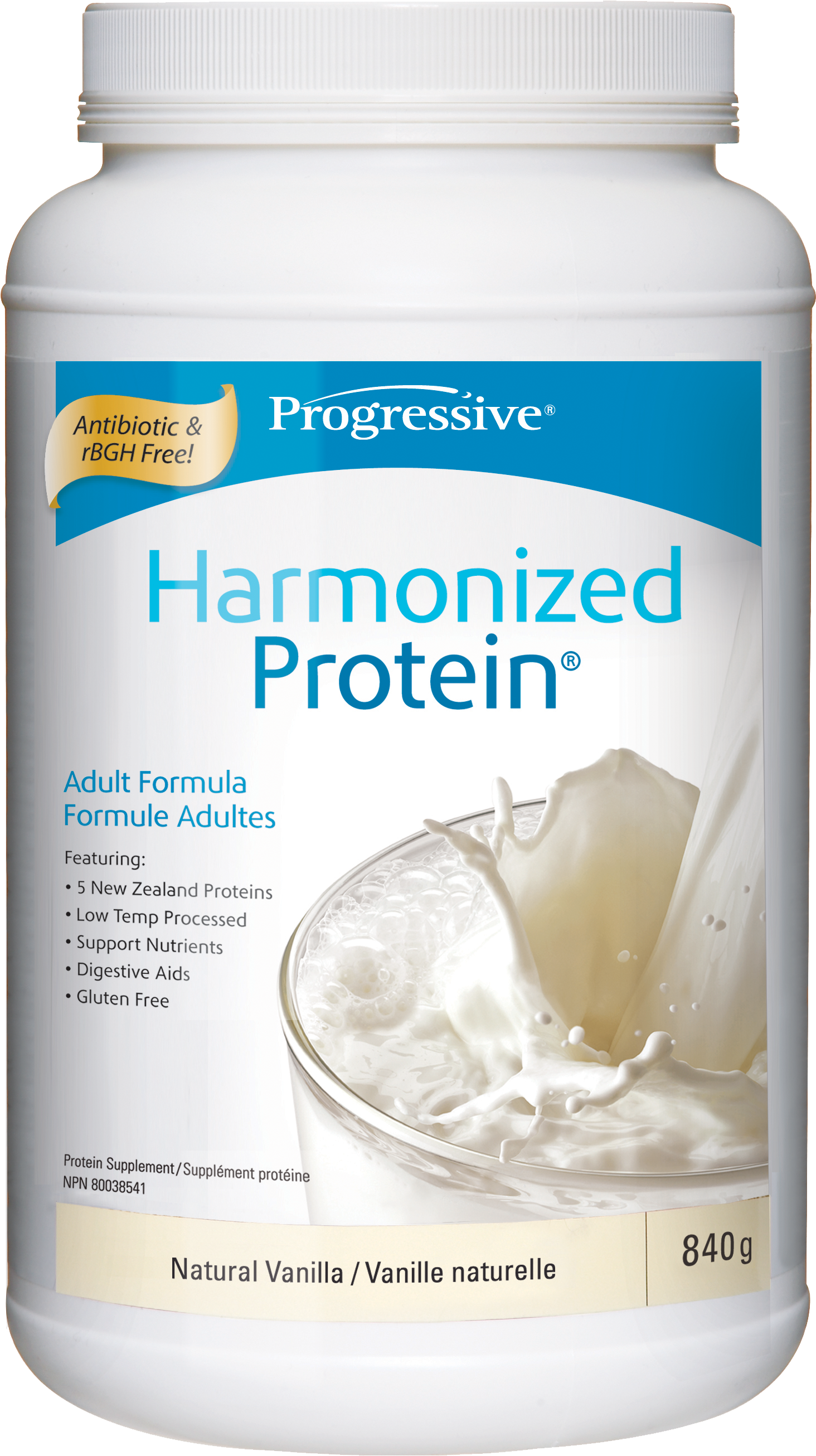 Progressive Harmonized Protein Vanilla 840g