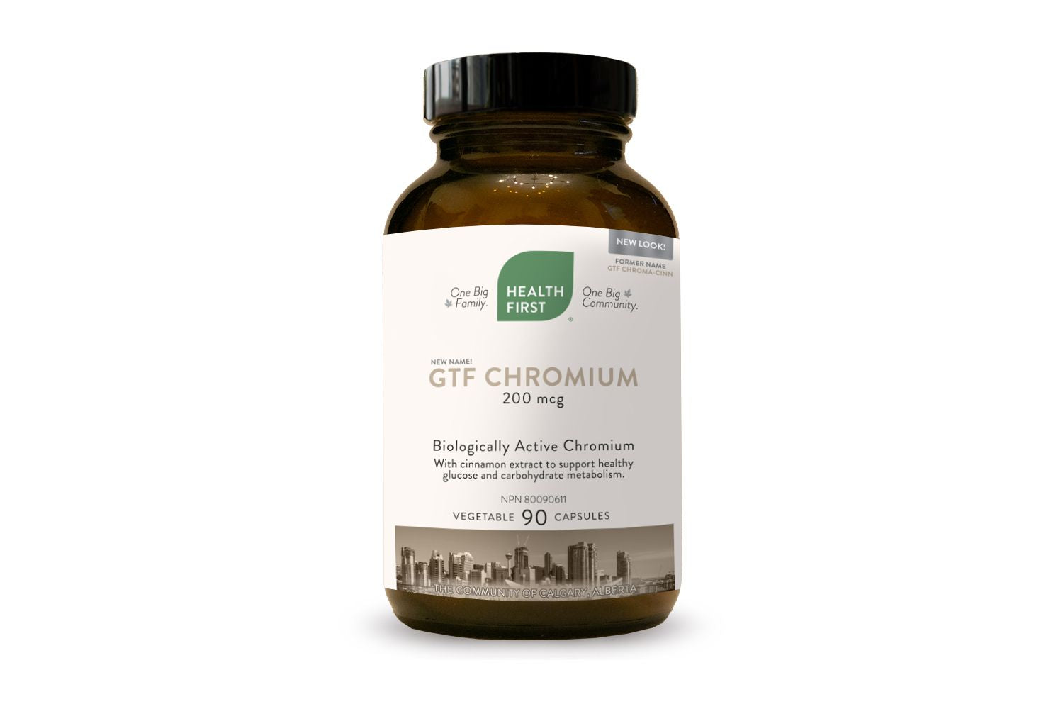 Health First GTF Chromium 200mcg 90 Vegetarian Capsules