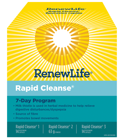 Renew Life Total Body Rapid Cleanse 7 Day Program (Discontinued)