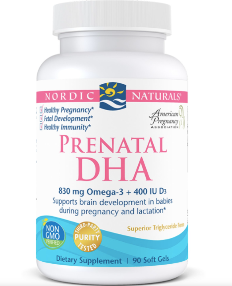 Prenatal DHA is a pure and fresh source of the omega-3s that your growing baby needs for brain and nervous system development, and that support a healthy pregnancy for you.
