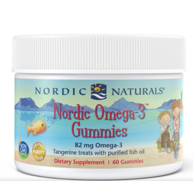 Nordic Omega-3 Gummies™ sneak omega-3 EPA+DHA into a tasty, chewy treat.