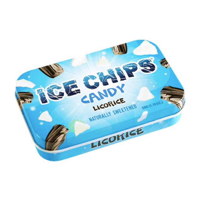 Trim Healthy Mama Ice Chips Classic Licorice 50g Tin