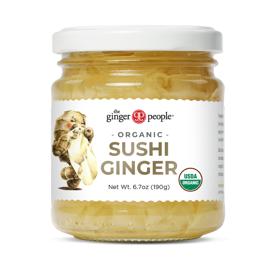 Ginger People Organic Pickled Sushi Ginger 190g