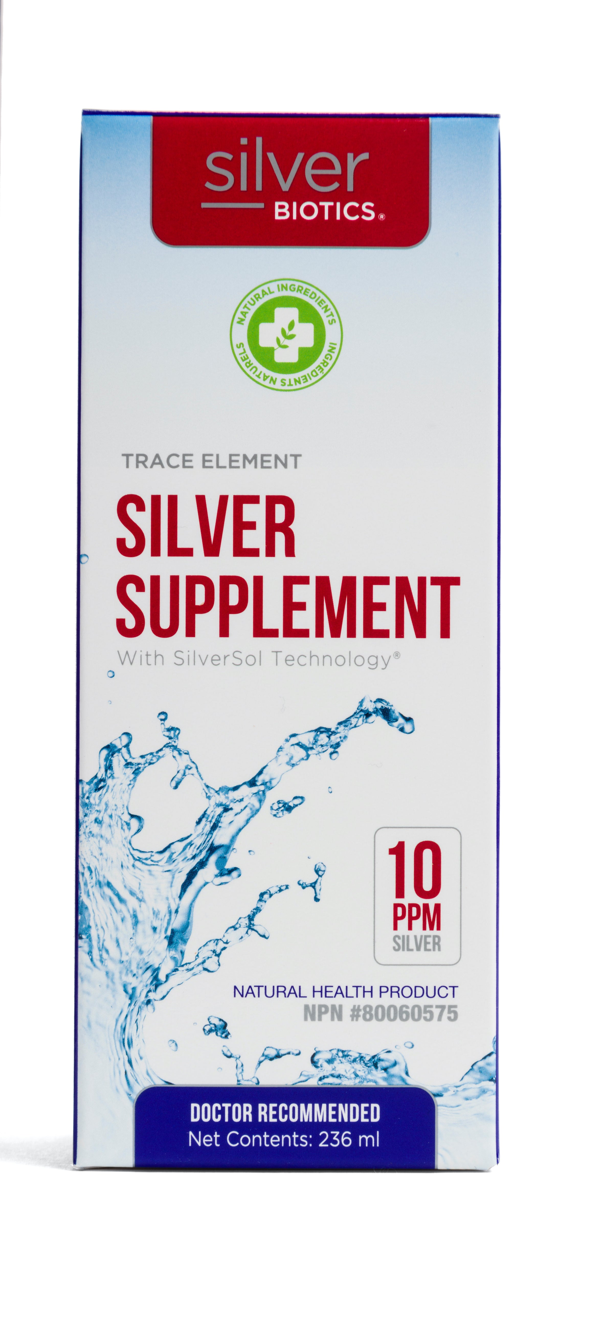 Silver Biotics Silver Supplement 236ml