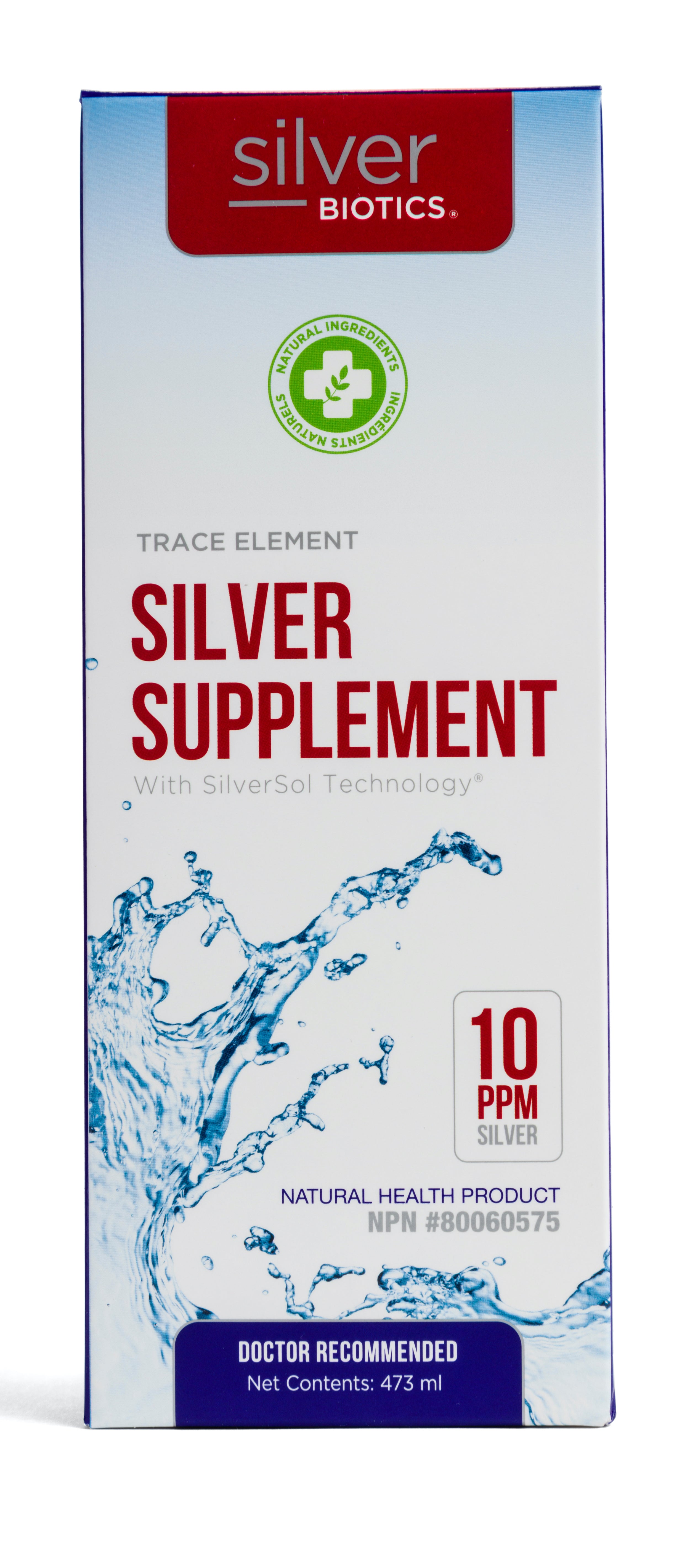 Silver Biotics Silver Supplement 473ml