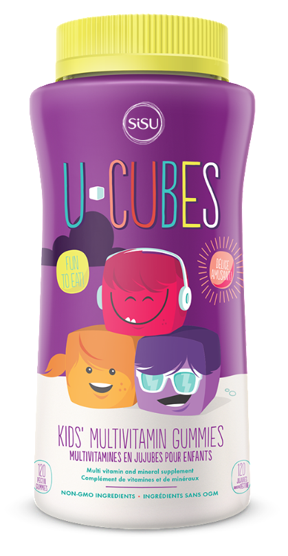 Sisu U Cubes Children's Multivitamin 120 Gummies