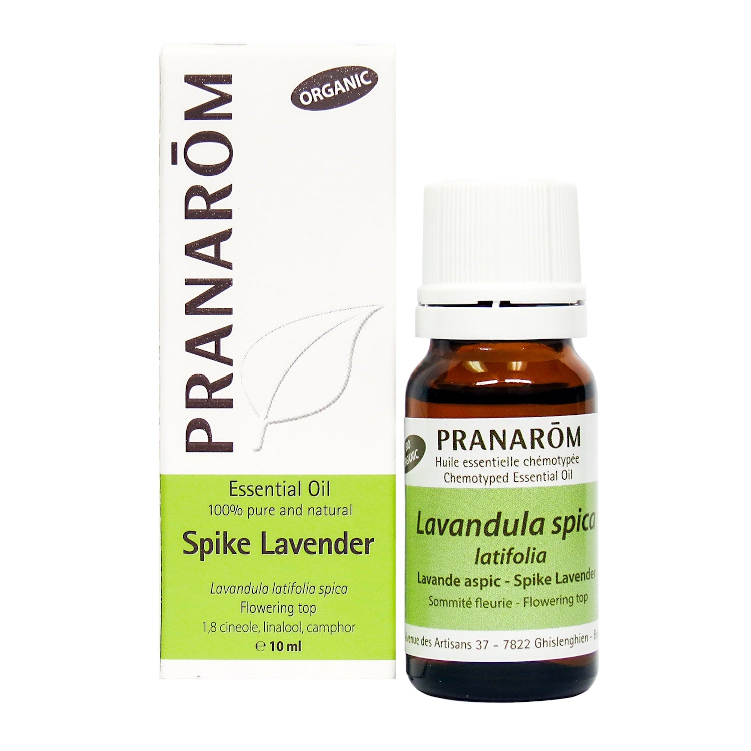 Pranarom Organic Spike Lavender Essential Oil 10ml