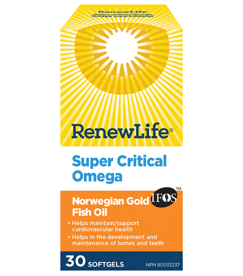 Renew Life Super Critical Omega 30 Capsules