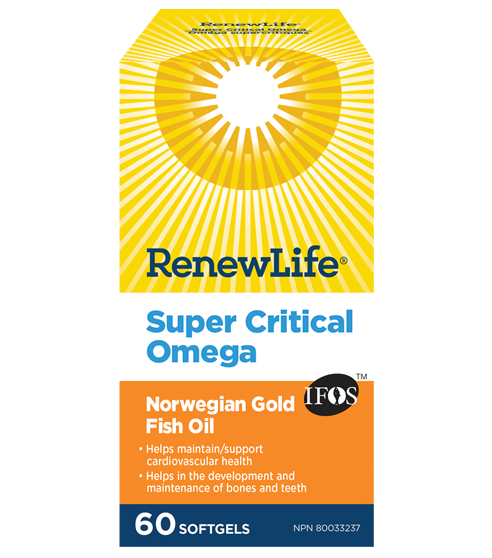 Renew Life Super Critical Omega 60 Capsules