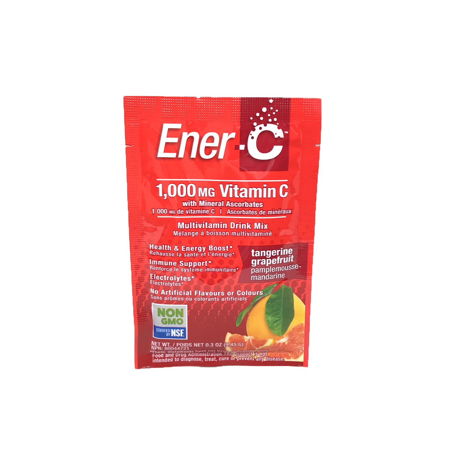 Ener-C Tangerine Grapefruit Single Pack 9.45g (30 per case)