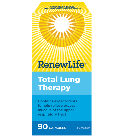 Renew Life Total Lung Therapy 90 Vegetarian Capsules