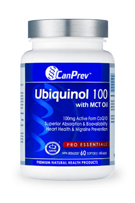 CanPrev Ubiquinol 100 with MCT 60 Softgels