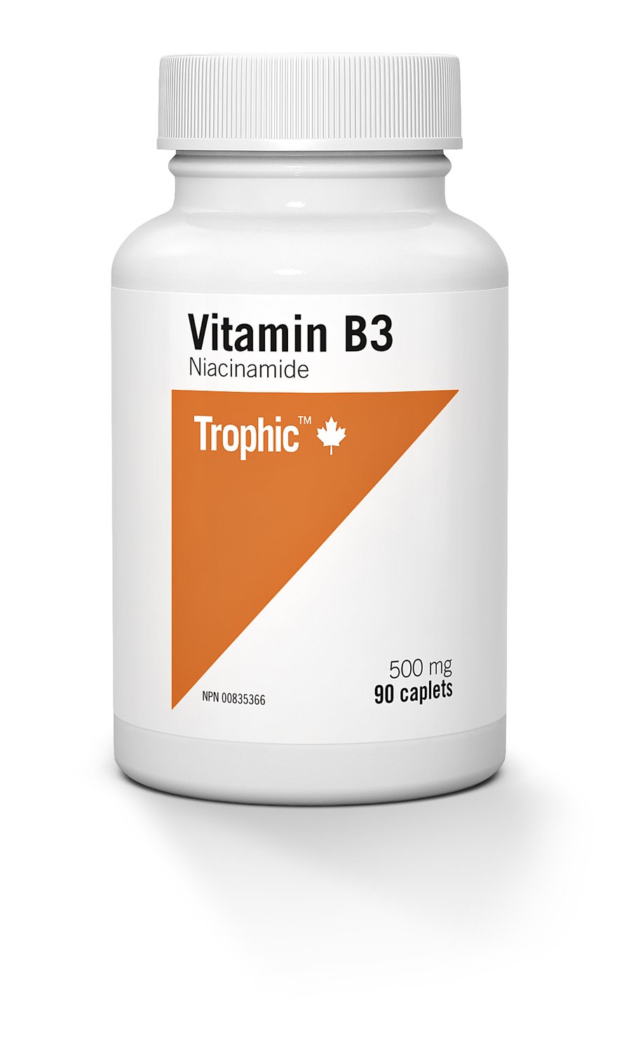 Trophic Vitamin B3 Niacinamide 500mg 90 Caplets