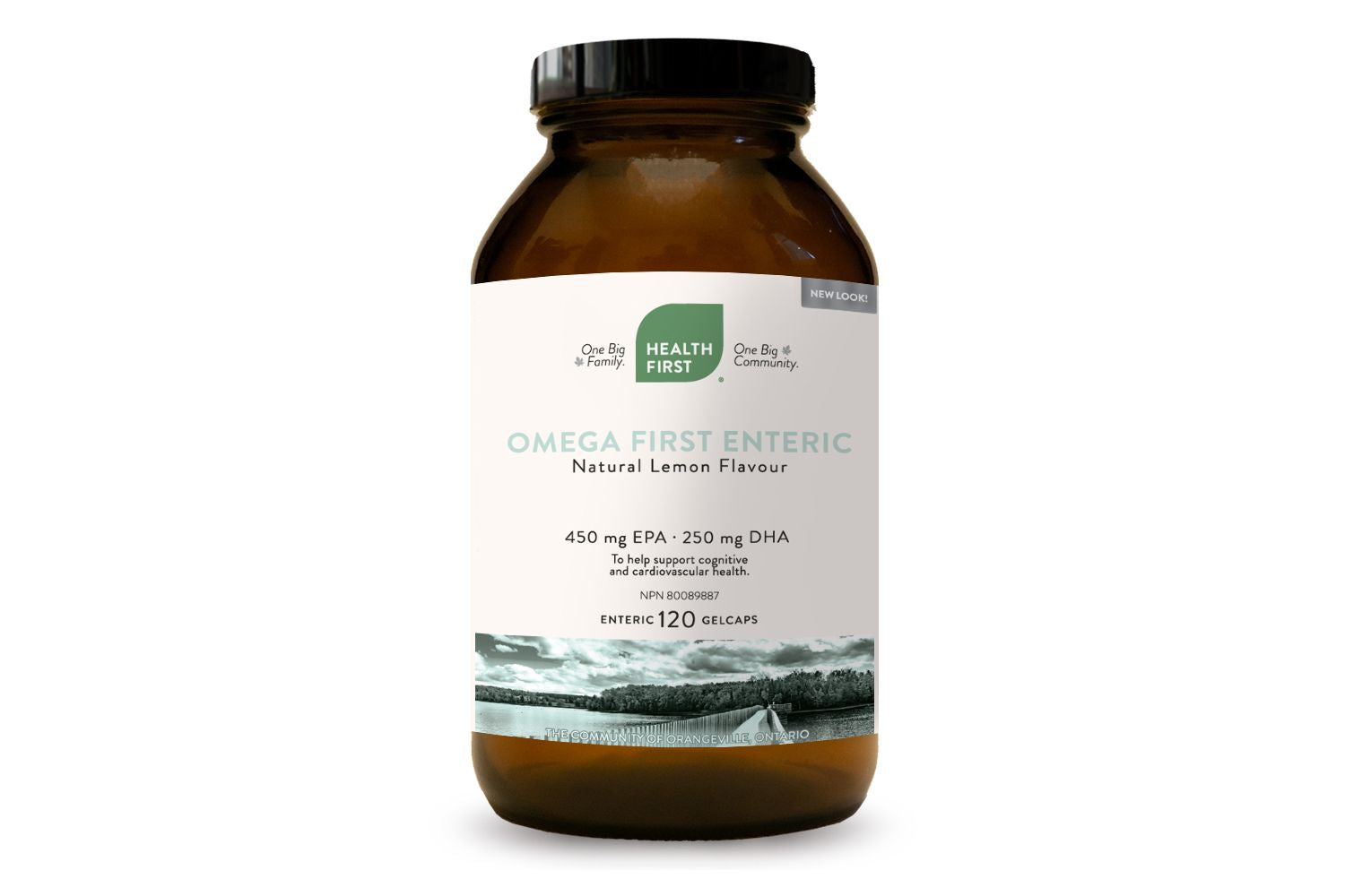 Health First Omega First Enteric Omega 3 Fish Oil 120 Capsules (Discontinued)