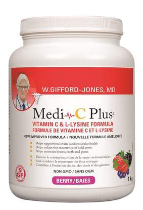 W. Gifford-Jones Medi-C Plus w/ Magnesium Berry Flavour 1kg
