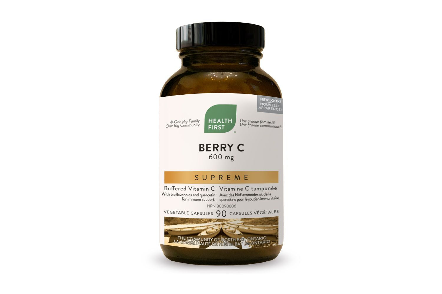 Health First Berry-C Supreme 600mg 90 Vegetarian Capsules