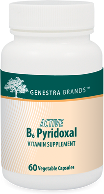 Genestra Active B6 Pyridoxyl 60 Vegetarian Capsules