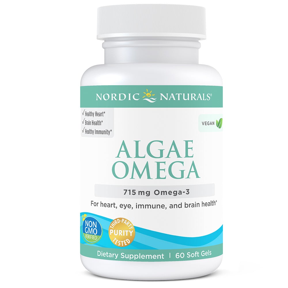 Nordic Naturals Algae Omega-3 60 Softgels