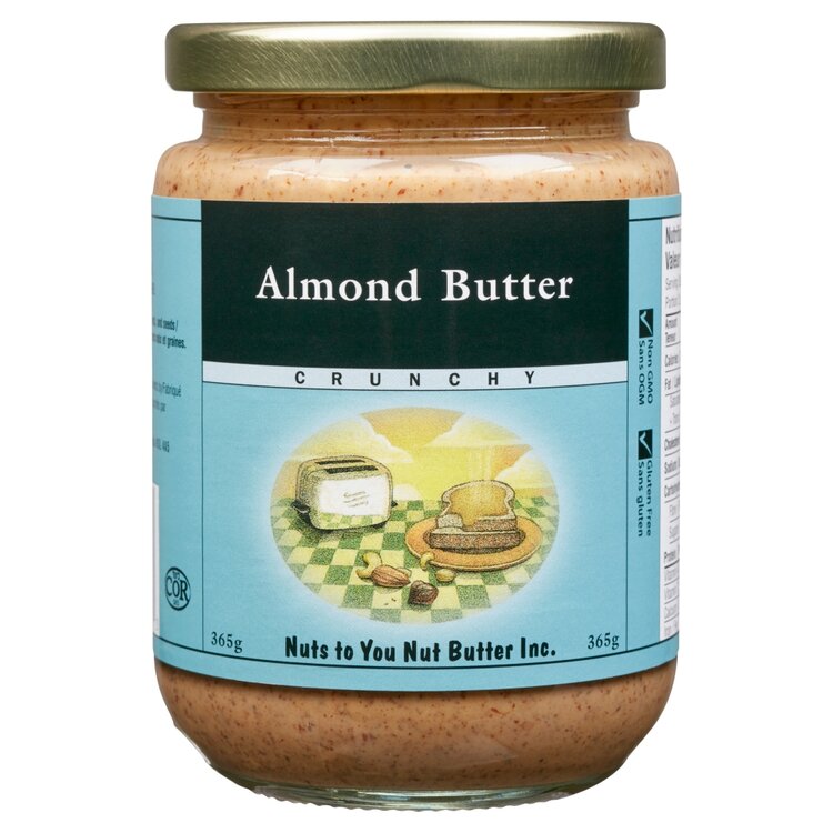 Nuts to You Almond Butter Crunchy 365g