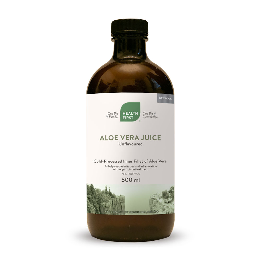 Health First Organic Aloe Vera Juice Unflavoured 500ml