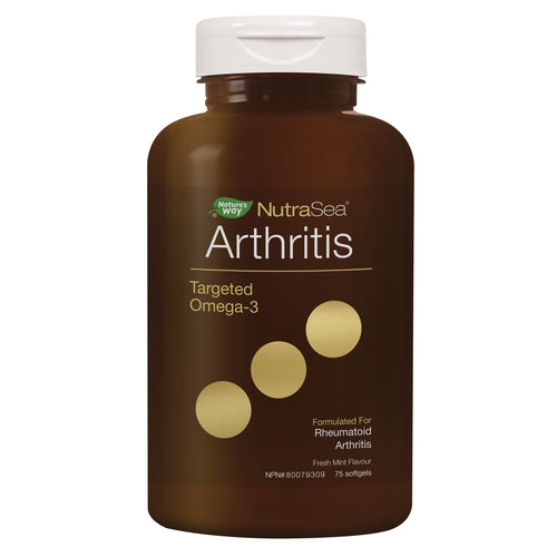 NutraSea Arthritis Targeted Omega-3 75 Softgels