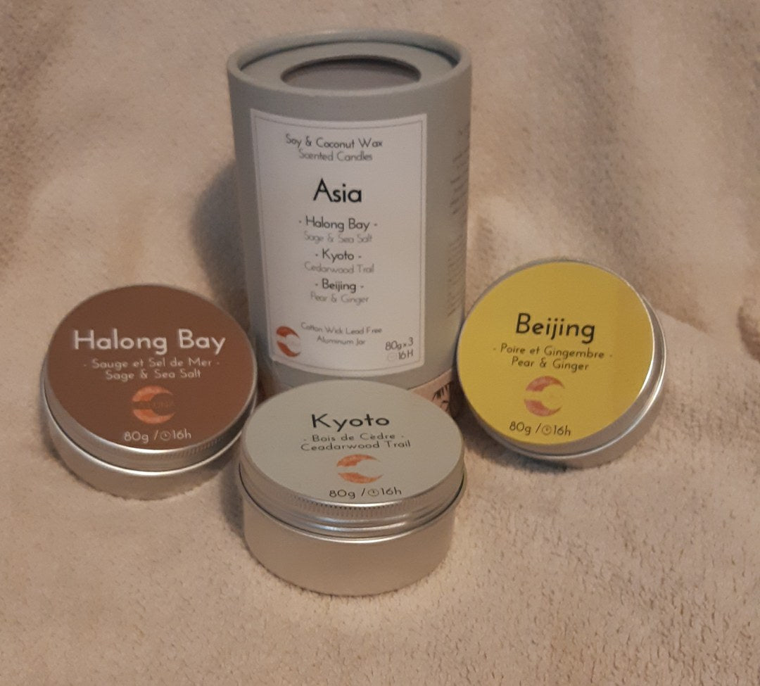 La Luna Asia Discovery Candle Kit 3 x 80gr