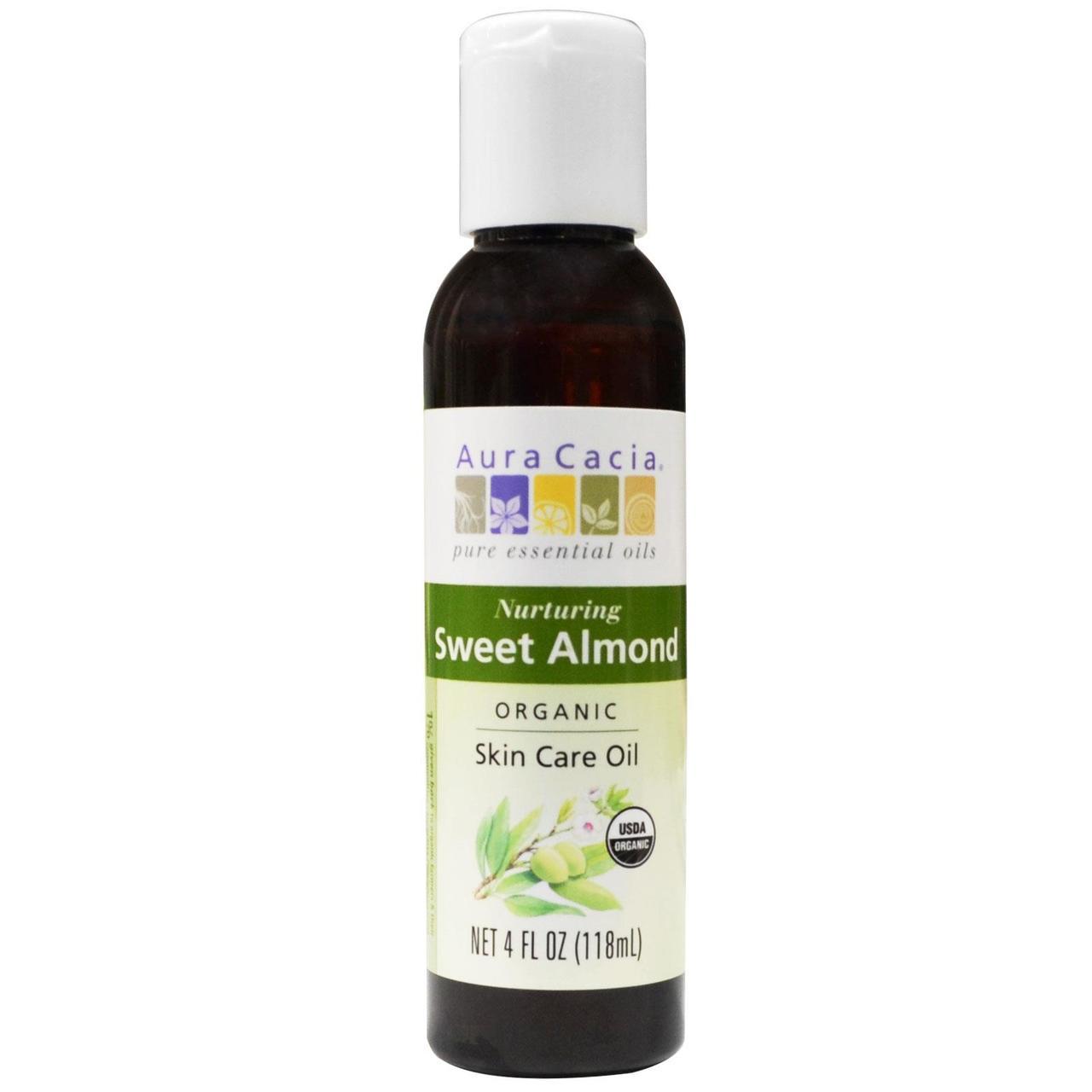 Aura Cacia Sweet Almond Oil Organic 118ml