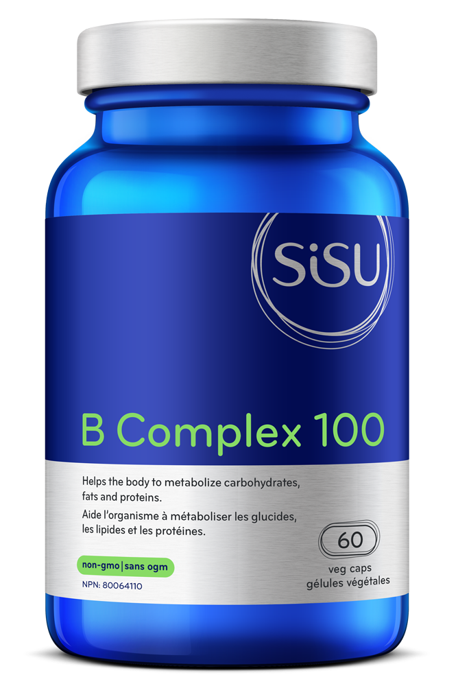 Sisu B Complex 100 60 Vegetarian Capsules