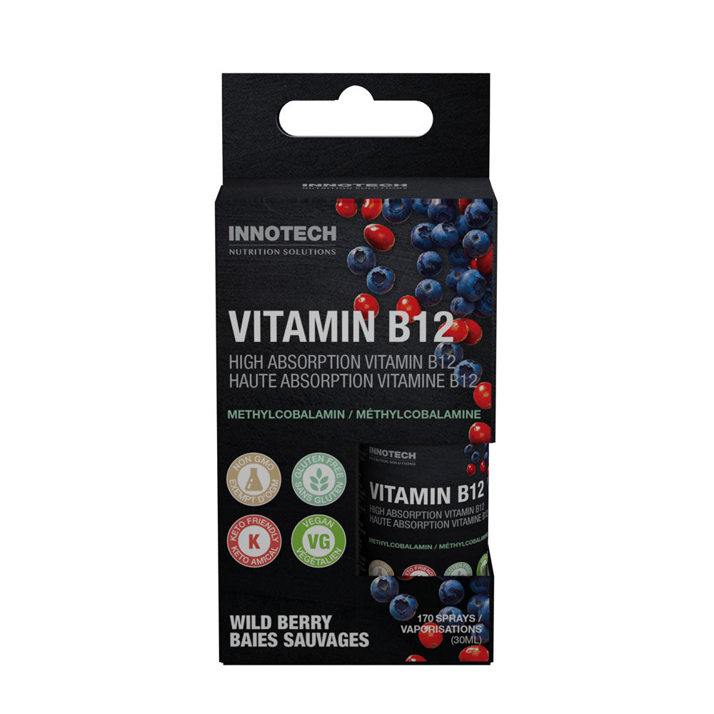 Innotech Nutrition Vitamin B12 Oral Spray 30ml (Discontinued by Inside U)