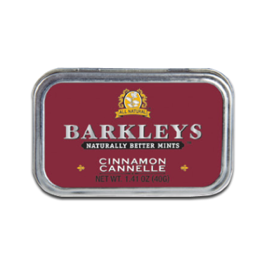 Barkleys Cinnamon Natural Mints 40g