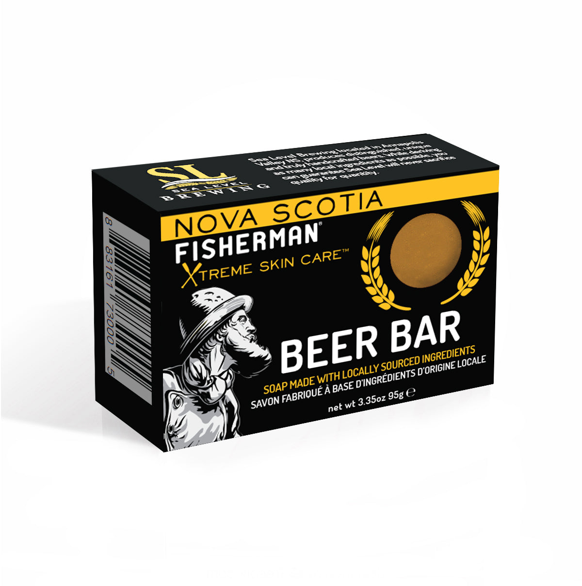 Nova Scotia Fisherman Beer Bar Soap 95g