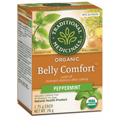 Traditional Medicinals Organic Belly Comfort (Formerly: Eater's Digest) Tea 16 Tea Bags