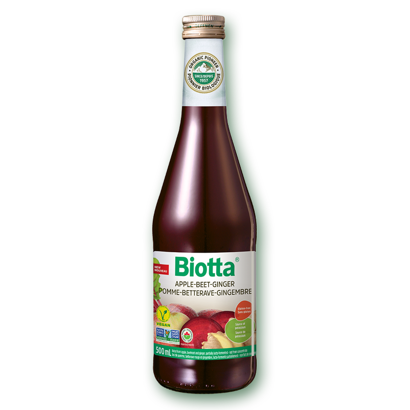 Biotta Organic Apple Beet Ginger Juice 500mL