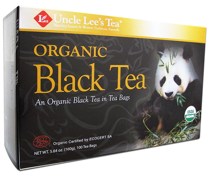 Uncle Lee's Organic Black Tea 100 Bags Net 160g
