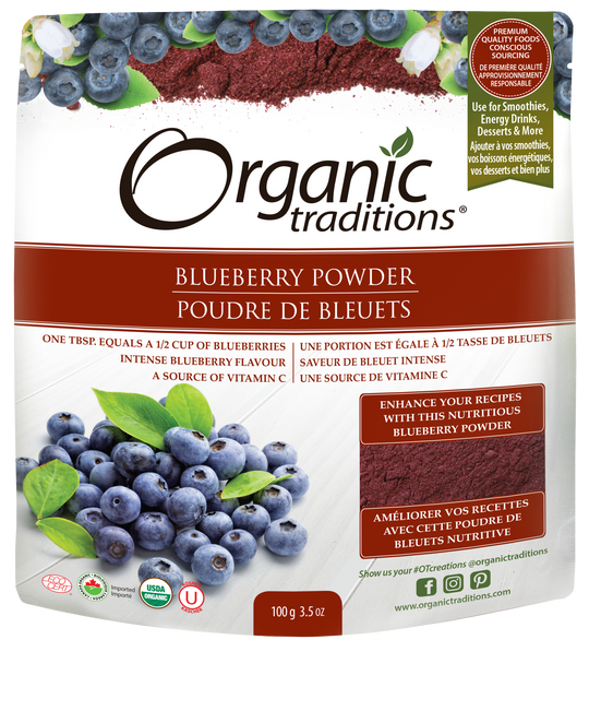 Organic Traditions Blueberry Powder 100g