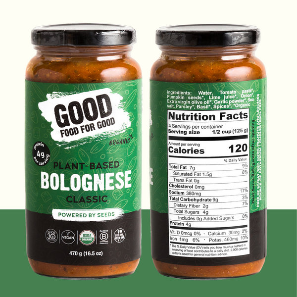 Good Food for Good Classic Bolognese Sauce 450ml