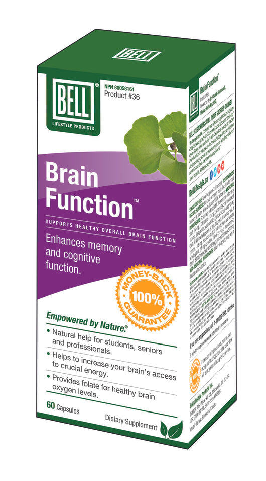 Bell Lifestyle Products #36 Brain Function 60 Capsules