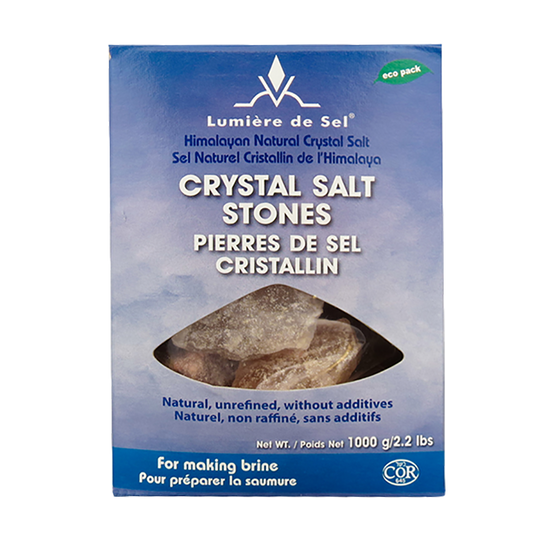 Lumiere De Sel Himalayan Crystal Salt Stones for Brine 1000g