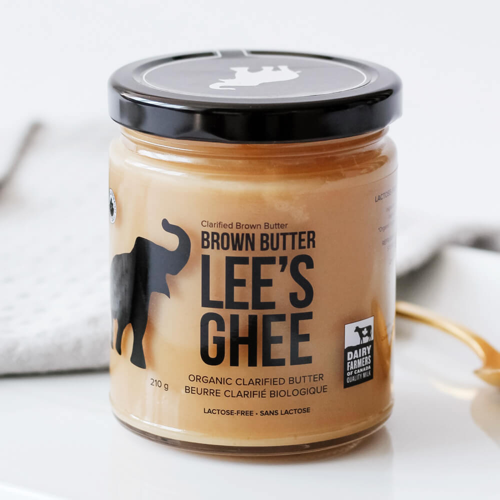 Lee's Organic Brown Butter Ghee 210g