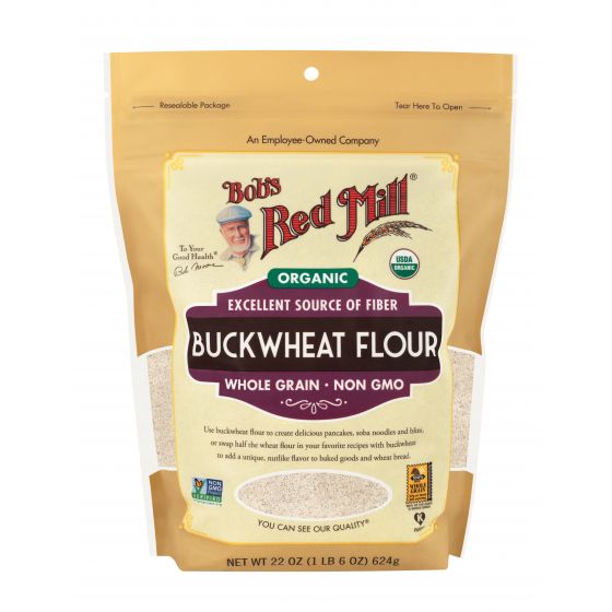 Bob’s Red Mill Organic Buckwheat Flour 624g