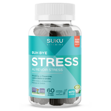 SUKU Buh Bye Stress 60 Gummies