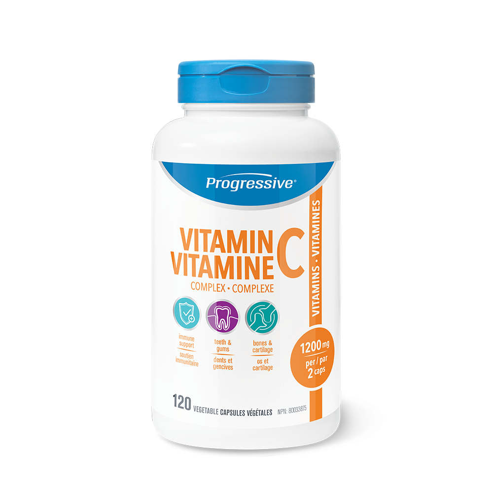 Progressive Vitamin C Complex 120 Capsules Bonus